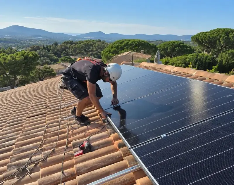Installateur panneaux solaires Labastide-Villefranche — pose photovoltaïque sur toiture