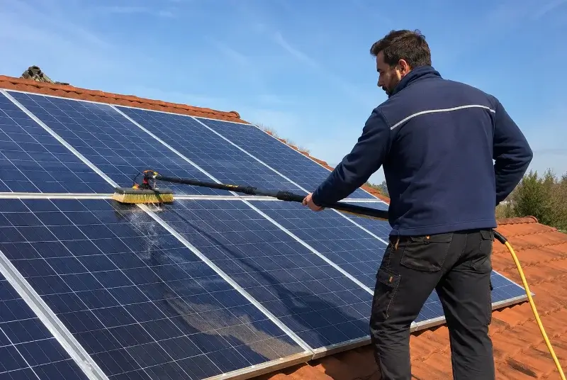 Nettoyage et entretien de panneaux solaires à Labastide-Villefranche